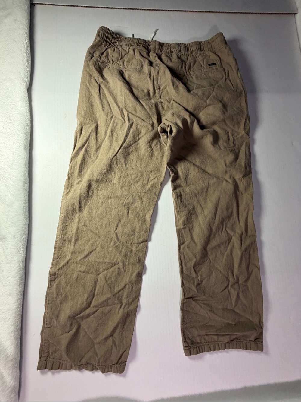 PacSun Tan Drawstring Track Pants - Picture 6 of 6